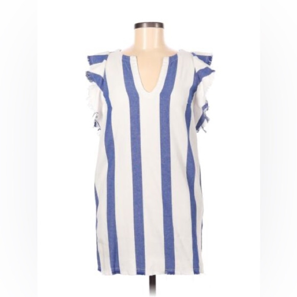 Sam & Lavi striped frayed dress!